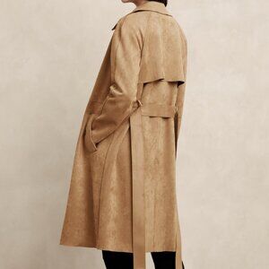 Banana Republic Suede Trench